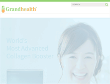 Tablet Screenshot of grand-health.com